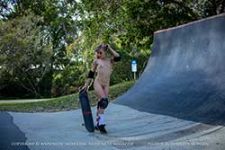 stevie nude skateboarding video