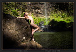 adrienne waterfall nude nymph video