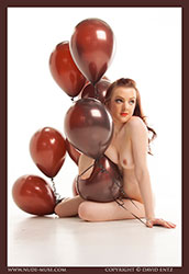 mesecina brown balloons