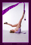kirsie posing with purple
